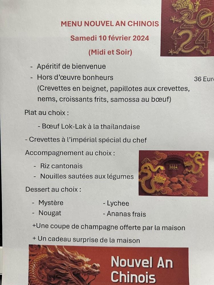 Le Soleil Sannois - Menu Image 1